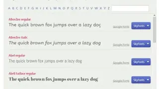 SkyFonts screenshot