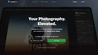 Skylum Luminar screenshot