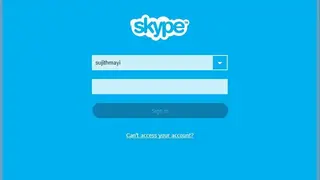 Skype screenshot