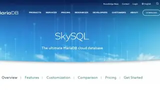 SkySQL screenshot