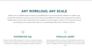 SkySQL screenshot