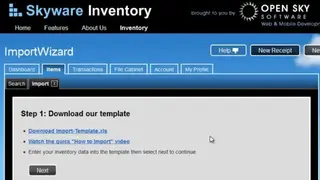 Skyware Inventory screenshot