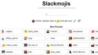Slackmojis screenshot