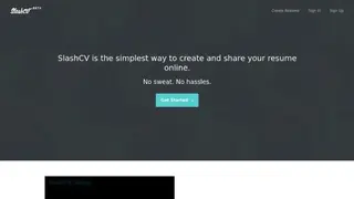 SlashCV screenshot