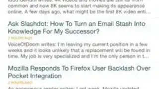 Slashdot screenshot