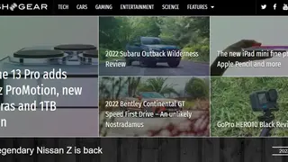 SlashGear screenshot