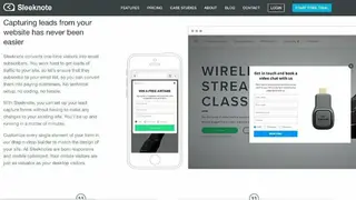 Sleeknote screenshot