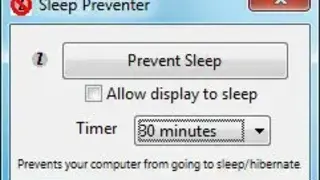 Sleep Preventer screenshot