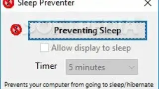 Sleep Preventer screenshot