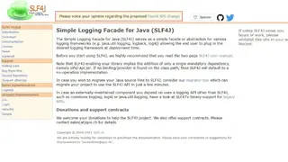 SLF4J screenshot