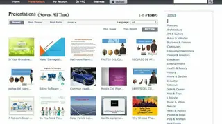 Slideboom screenshot
