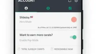 Slidejoy screenshot