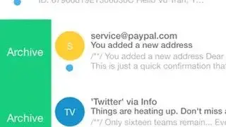 SlideMail screenshot