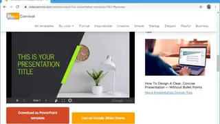 Slides Carnival screenshot