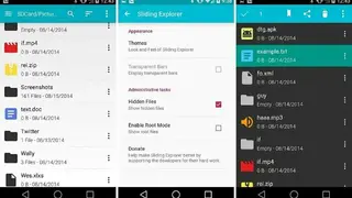 Sliding Explorer screenshot
