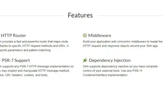 Slim Framework screenshot
