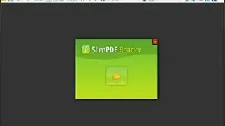 SlimPDF Reader screenshot