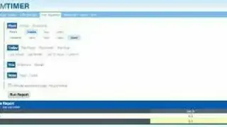 SlimTimer screenshot
