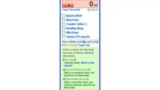 SlimTimer screenshot