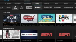 Sling TV screenshot