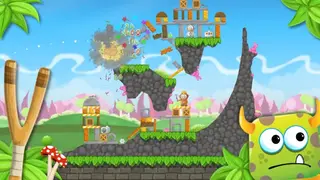 Slingshot Monsters – Angry Defenders Of Planet X screenshot