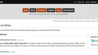 Slitaz screenshot