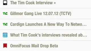 Slow Feeds screenshot