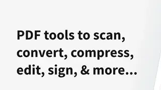 Smallpdf PDF Converter screenshot