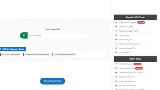 SmallSeoTools Facebook Video Downloader screenshot