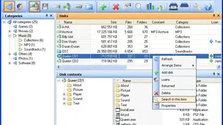 Smart CD Catalog screenshot