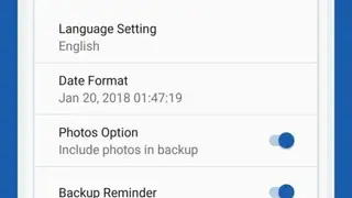 Smart Contacts Backup screenshot