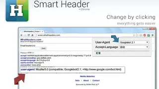 Smart Header screenshot