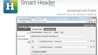 Smart Header screenshot