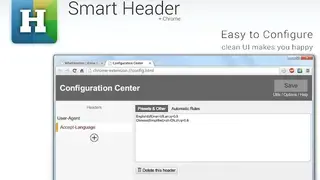 Smart Header screenshot