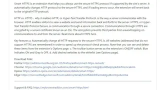 Smart HTTPS screenshot