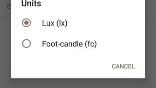 Smart Luxmeter screenshot