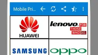 Smart phone and mobile price list in India screenshot