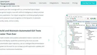 SmartBear TestComplete screenshot