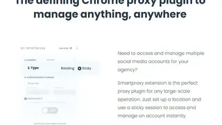 Smartproxy Extension screenshot