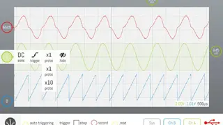 SmartScope Oscilloscope screenshot