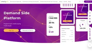 SmartuAds DSP screenshot