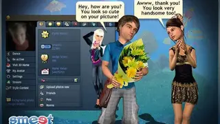 Smeet 3D Social Game Chat screenshot