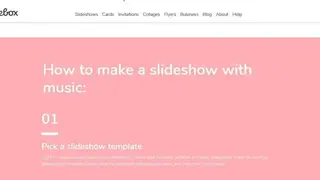 Smilebox Slideshow screenshot