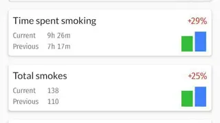 Smoking Log screenshot