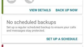 SMS Backup and Restore screenshot