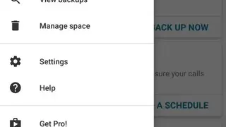 SMS Backup and Restore screenshot