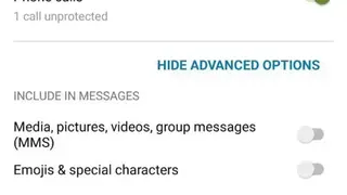 SMS Backup and Restore screenshot
