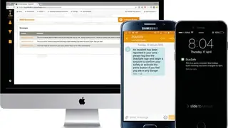 SMS Broadcast screenshot