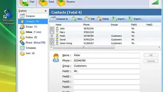 SMS Caster screenshot