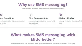 SMS Messaging screenshot